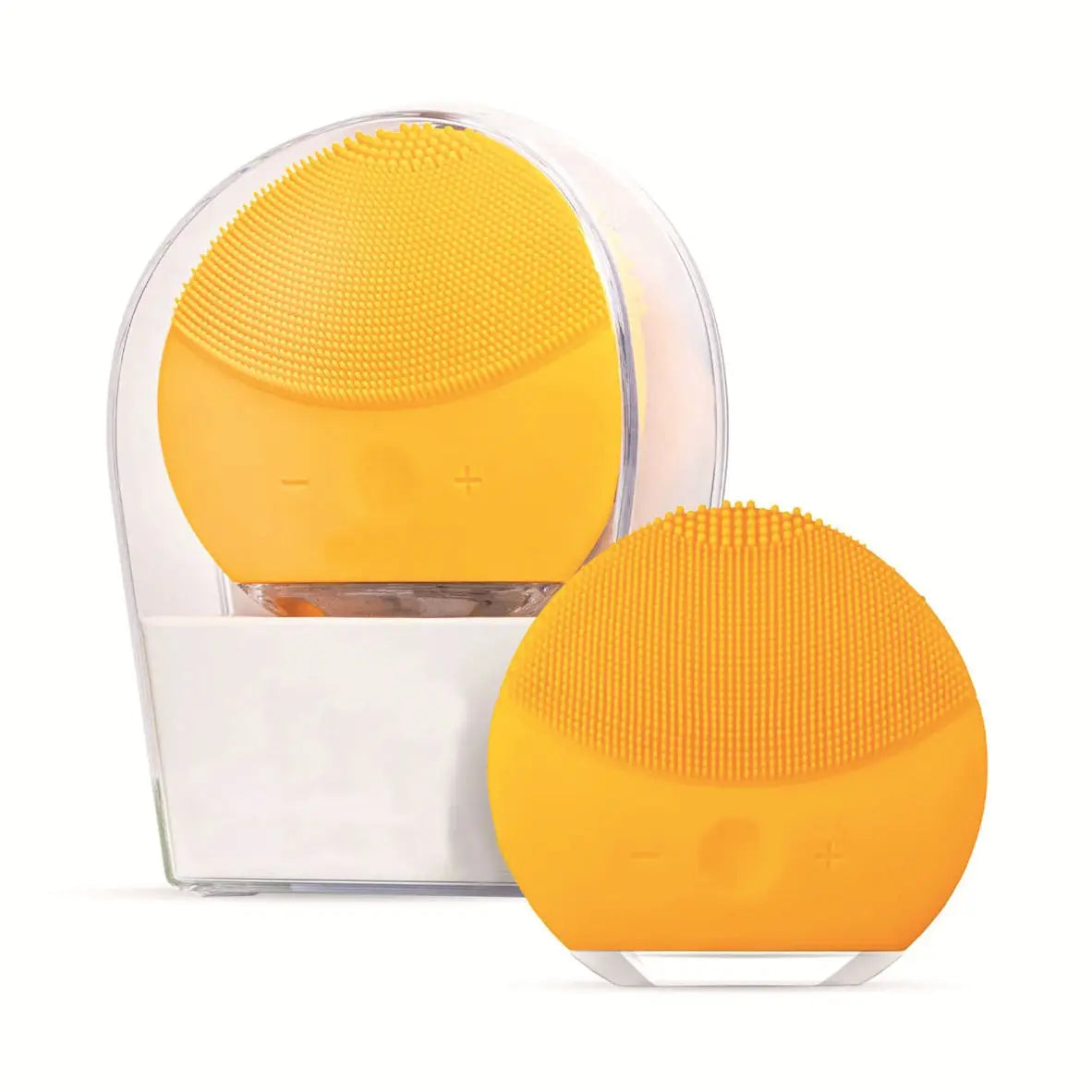 Electric silicone ultrasonic vibrating facial cleanser