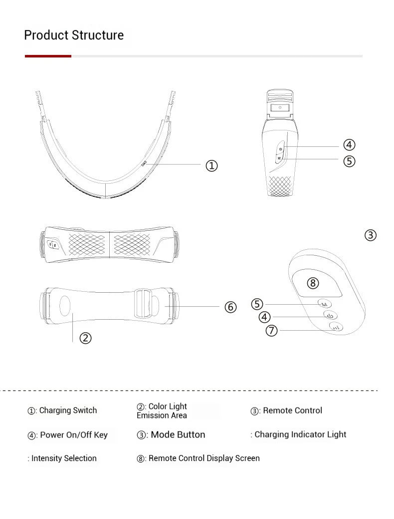 V Line Handheld Facial Massager