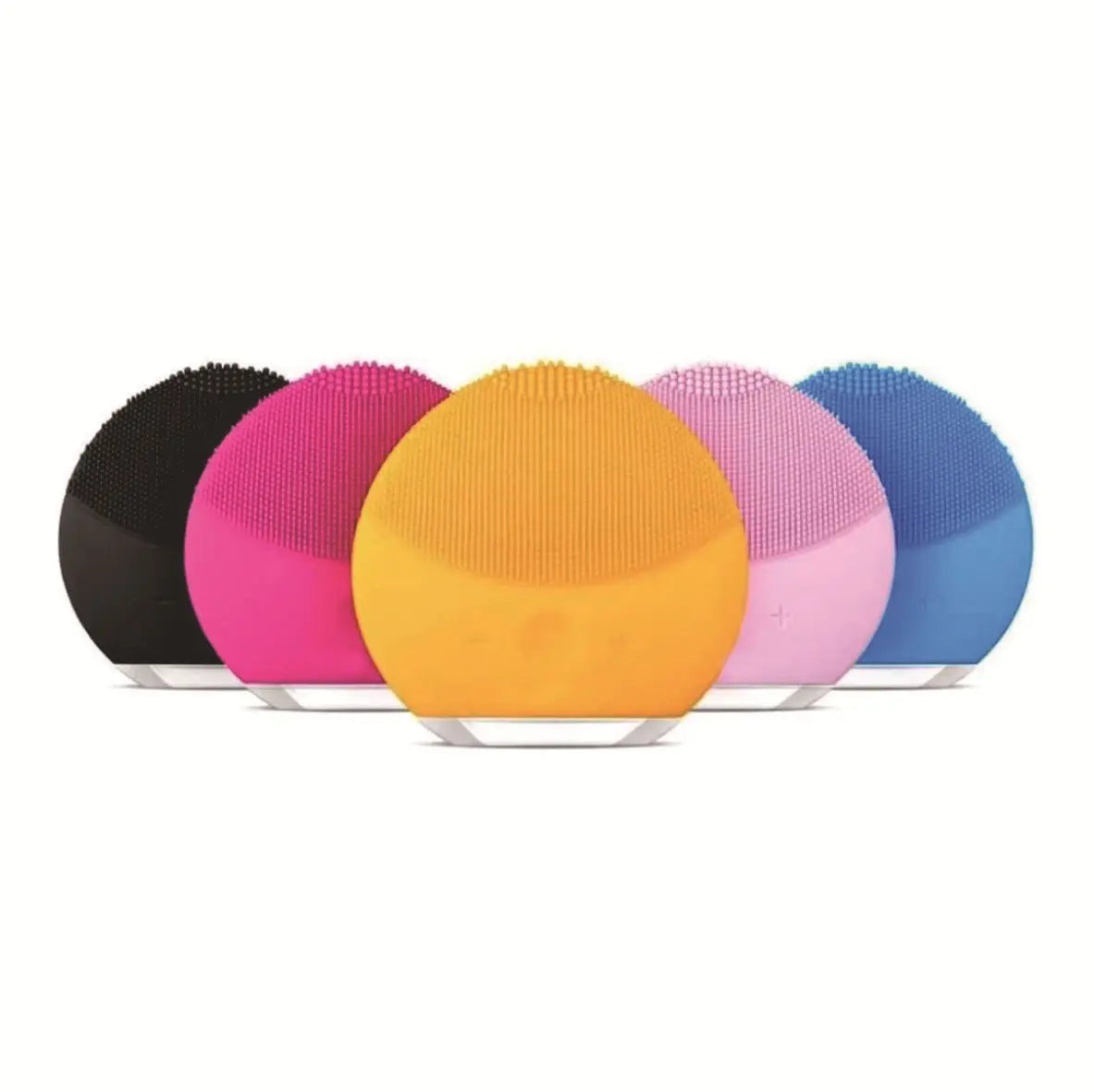 Electric silicone ultrasonic vibrating facial cleanser